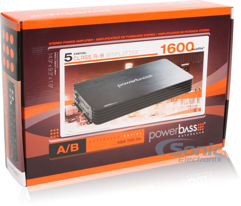 PowerBass ASA 700.5X OPEN BOX INCOMPLETE Image 6