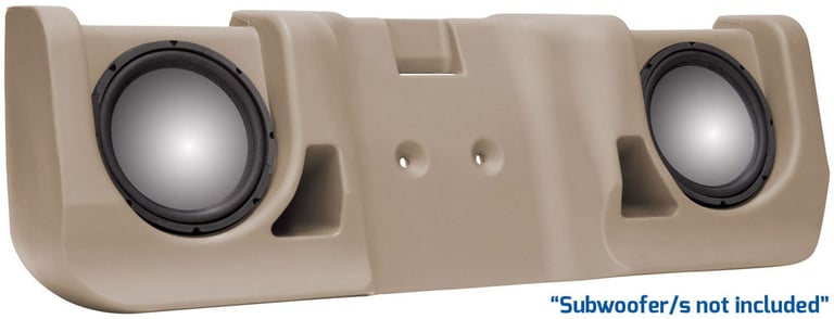 MTX Audio Thunderform CXP20UT (Tan, Unloaded) Image 1