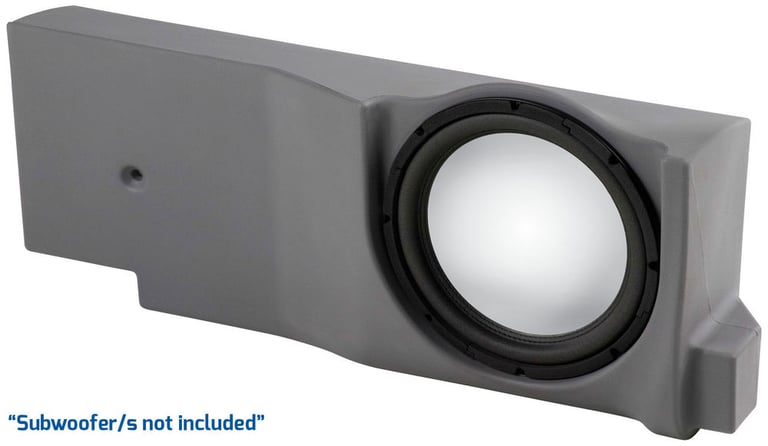 MTX Audio Thunderform F150C04C12U (Charcoal, Unloaded) Image 1