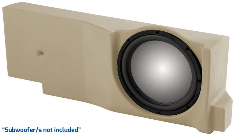 MTX Audio Thunderform F150C04T12U (Tan, Unloaded) Image 1