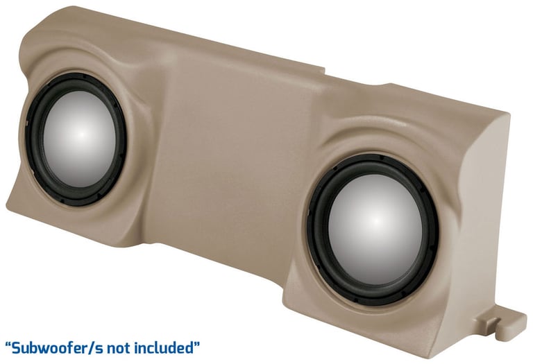 MTX Audio Thunderform F150R04T24U (Tan, Unloaded) Image 1