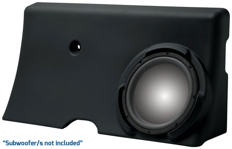MTX Audio Thunderform F250C00BK10U (Black, Unloaded) Image 1