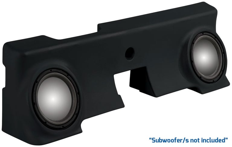 MTX Audio Thunderform F250R00BK20U (Black, Unloaded) Image 1