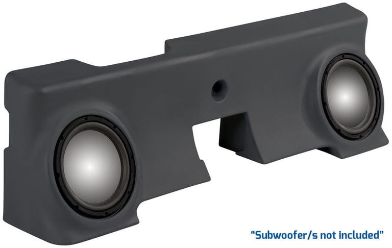 MTX Audio Thunderform F250R00C20U (Charcoal, Unloaded) Image 1