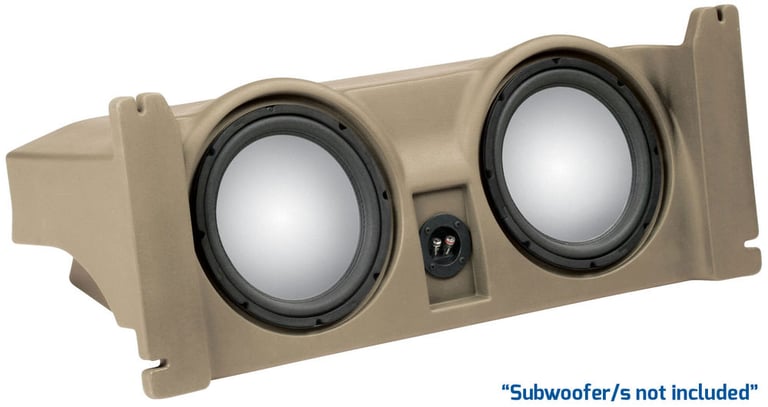 MTX Audio Thunderform JWTJ97T20U (Tan, Unloaded) Image 1
