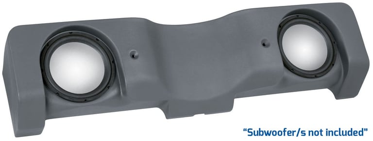 MTX Audio Thunderform NTTNK04C20U (Charcoal, Unloaded) Image 1
