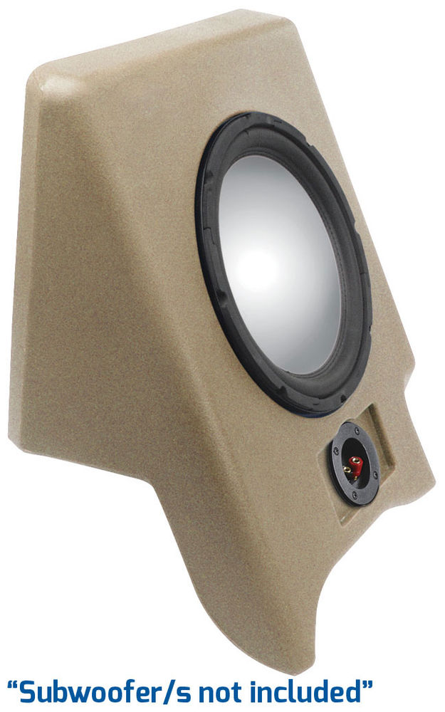 MTX Audio Thunderform RMP10UT (Tan, Unloaded) Image 1