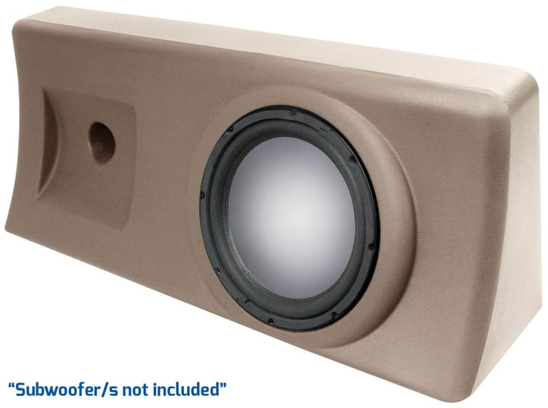 MTX Audio Thunderform S1010UT (Tan, Unloaded) Image 1