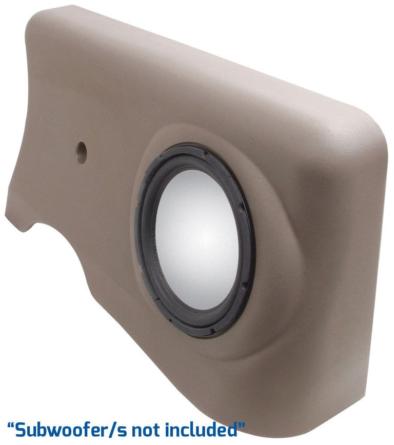 MTX Audio Thunderform TTP10UT (Tan, Unloaded) Image 1
