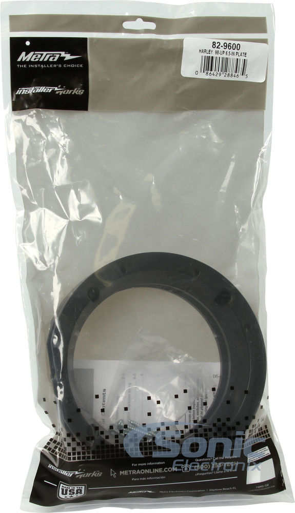 Sony 6.5" 1998-2013 Harley Davidson Speaker & Adapter Plate Combo Image 13