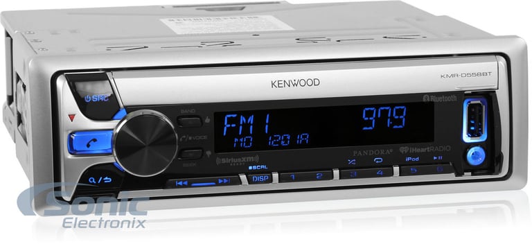 Kenwood 1998-2013 Harley Davidson Marine Stereo & Installation Combo Image 2