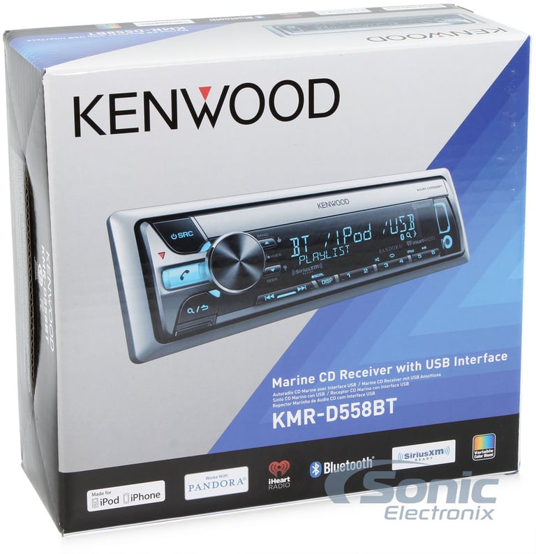 Kenwood 1998-2013 Harley Davidson Marine Stereo & Installation Combo Image 10