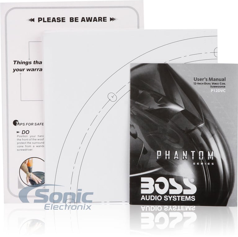 3000W Package: Pair of Boss Subwoofers + Planet Audio Amplifier Image 14