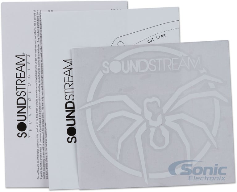 Soundstream $1000 MSRP Complete Audio Upgrade with Amp, Sub & 4 Speakers! Image 14