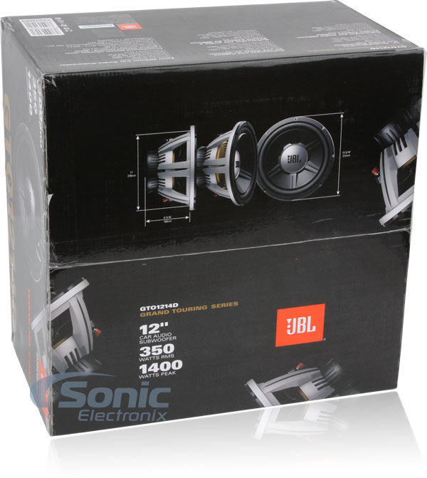(2) JBL GTO1214D 12" Car Subwoofers with Dual 12" MDF Sub Box Enclosure Image 5