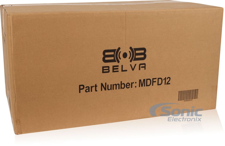 (2) JBL GTO1214D 12" Car Subwoofers with Dual 12" MDF Sub Box Enclosure Image 9