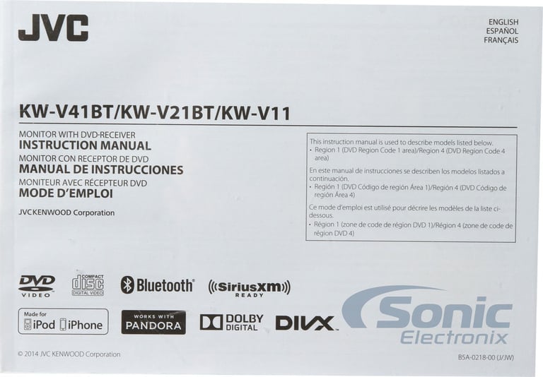 JVC KWV-21BT (Factory Refurbished) Image 7
