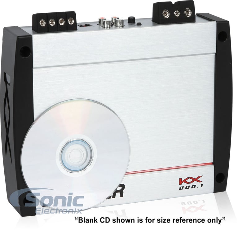 Kicker KX800.1 + (2) JBL GTO1014 Complete Bass Package Image 3