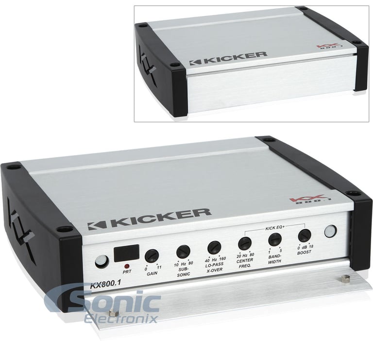 Kicker KX800.1 + (2) JBL GTO1014 Complete Bass Package Image 4