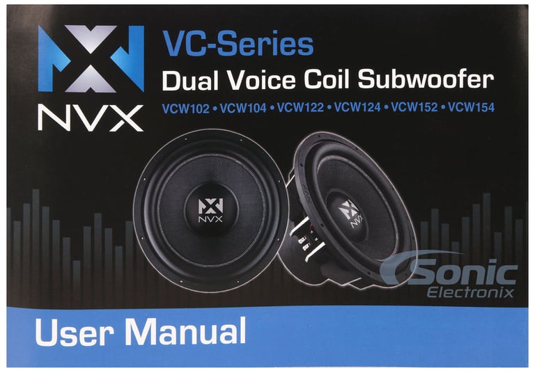 2200W RMS Hifonics + NVX Bass Bundle Image 8