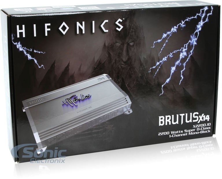2200W RMS Hifonics + NVX Bass Bundle Image 15