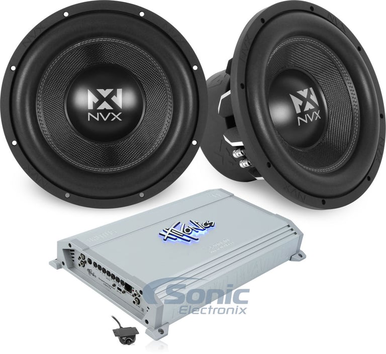 2200W RMS Hifonics + NVX Bass Bundle Image 1