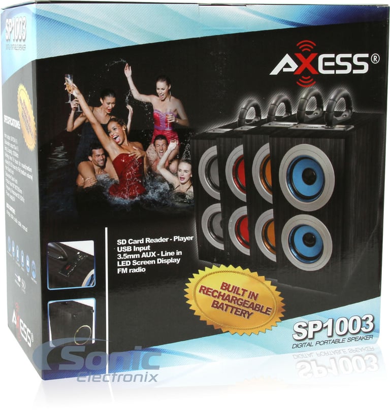 Axess SP1003-RD - Red Image 7
