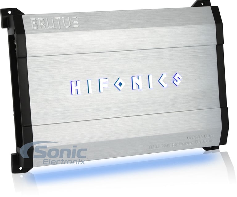 Hifonics BRX1100.1D + 0 Gauge Amp Kit Image 2