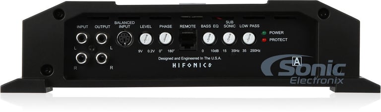 Hifonics BRX1100.1D + 0 Gauge Amp Kit Image 3