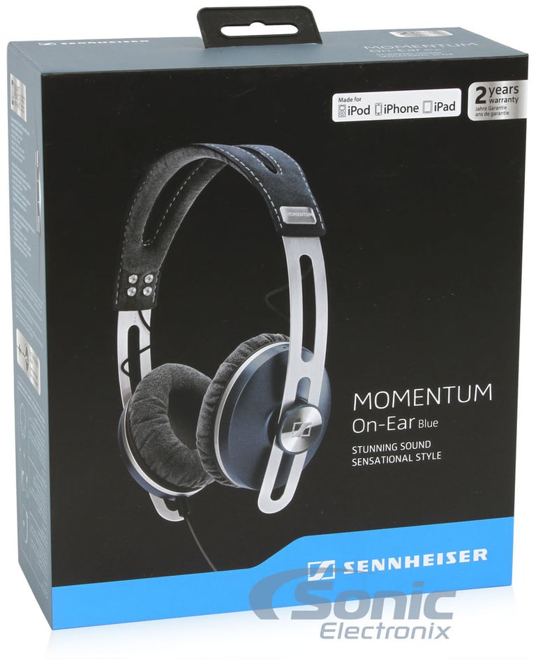 Sennheiser Momentum On-Ear Blue + $10 Sonic Electronix Gift Card Image 16