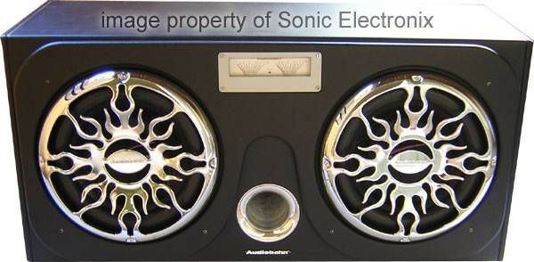 Audiobahn ABV125Q Dual 12" Ported Bass Box System Image 1