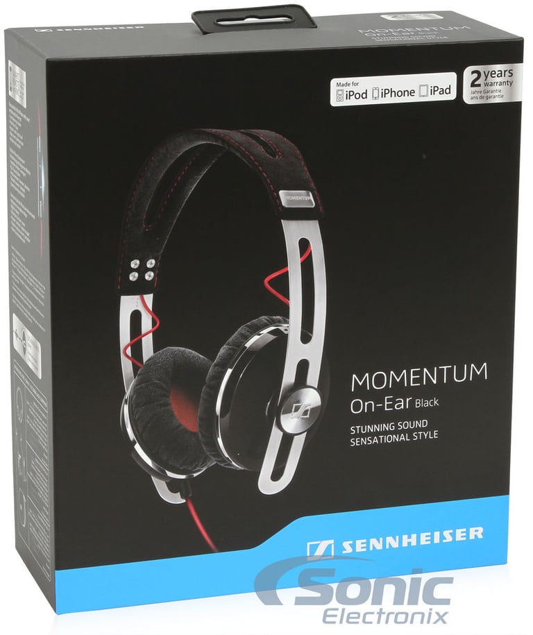 Sennheiser Momentum On-Ear Black + $10 Apple iTunes Gift Card Image 16