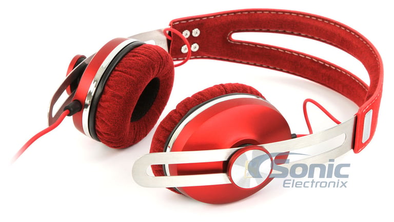 Sennheiser Momentum On-Ear Red + $10 Sonic Electronix Gift Card Image 6