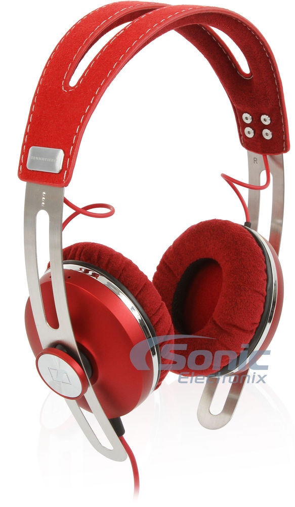 Sennheiser Momentum On-Ear Red + $10 Apple iTunes Gift Card Image 2