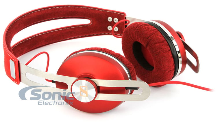 Sennheiser Momentum On-Ear Red + $10 Apple iTunes Gift Card Image 5