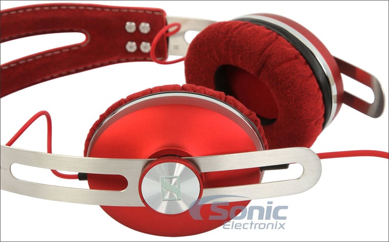 Sennheiser Momentum On-Ear Red + $10 Apple iTunes Gift Card Image 8