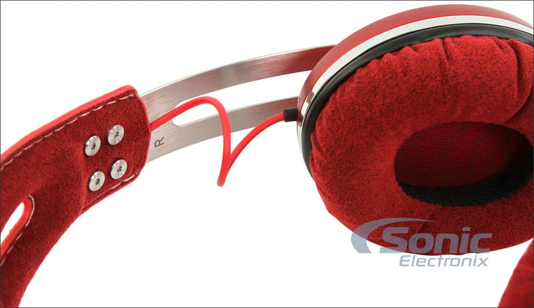 Sennheiser Momentum On-Ear Red + $10 Apple iTunes Gift Card Image 9