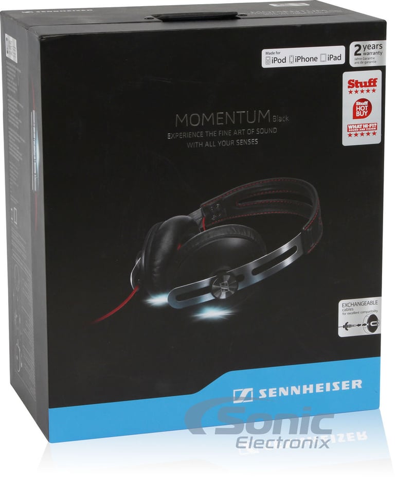 Sennheiser Momentum Over-Ear Black + $25 Sonic Electronix Gift Card Image 12