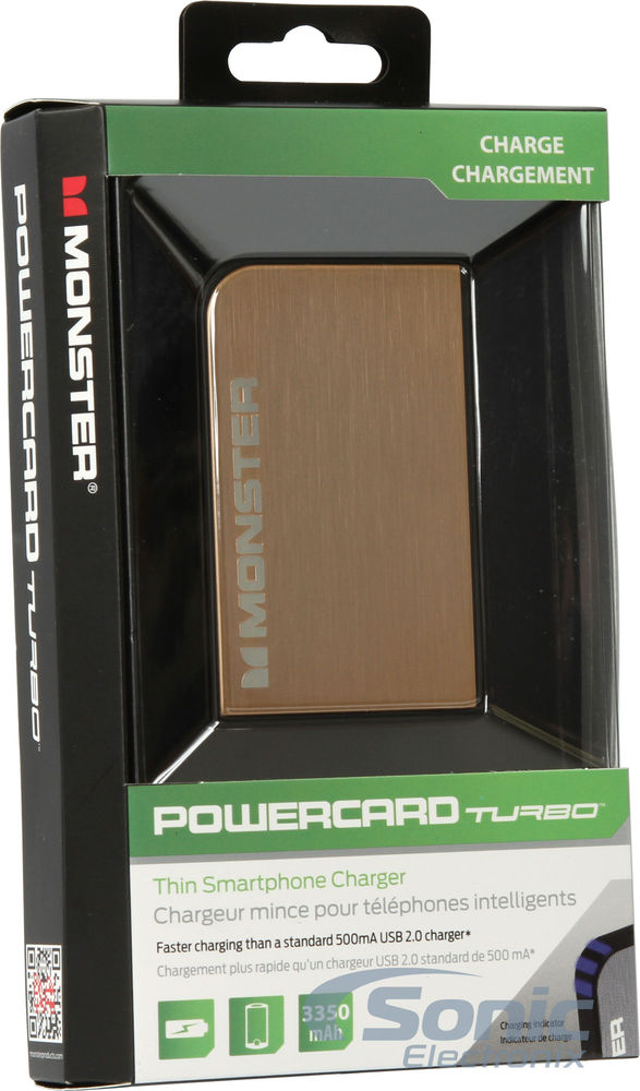 Monster Mobile PowerCard Turbo (Gold - 133339-00) Image 3