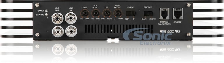 1200W PowerBass ASA 600.1DX (ASA600.1DX) Amplifier + Kicker Bass Package Image 7