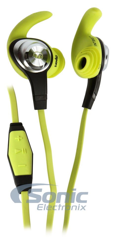 Monster iSport Intensity - Neon Green (MH ISRT INT IE GR CA WW-SM) Image 1