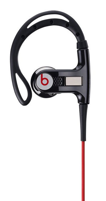Beats By Dr. Dre PowerBeats In-Ear Headphones Stereo Earbuds Headset (Black) Image 2