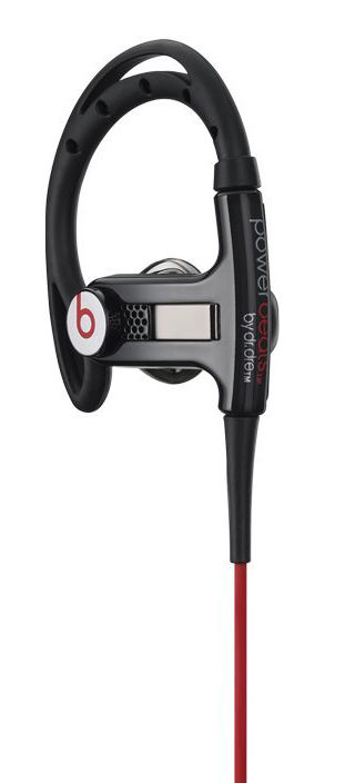 Beats By Dr. Dre PowerBeats In-Ear Headphones Stereo Earbuds Headset (Black) Image 4