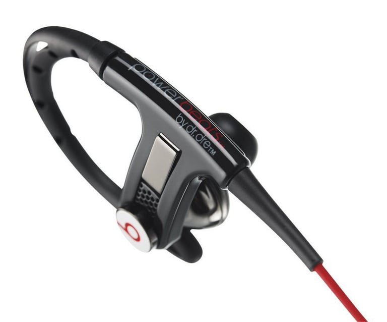 Beats By Dr. Dre PowerBeats In-Ear Headphones Stereo Earbuds Headset (Black) Image 7