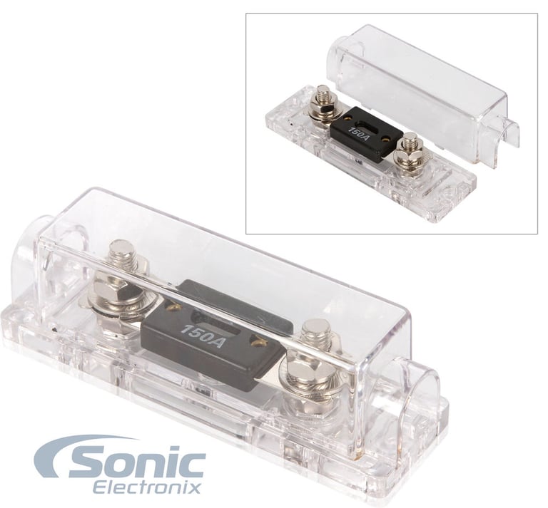 Crunch PZX3500.1 + Complete 0/1 Gauge Amp Kit Image 14