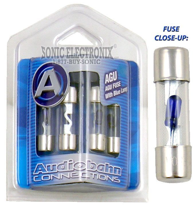 Audiobahn AGU80B AGU Fuse 4-Pack Image 1