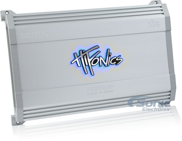 Hifonics X2200.1D + Complete 4 Gauge Amp Kit Image 3