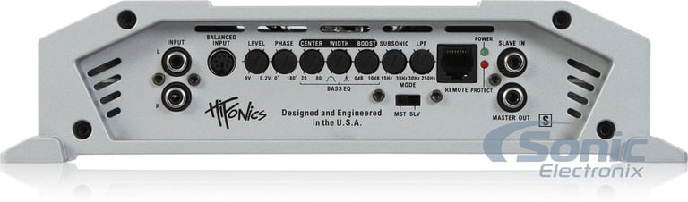 Hifonics X2200.1D + Complete 4 Gauge Amp Kit Image 4