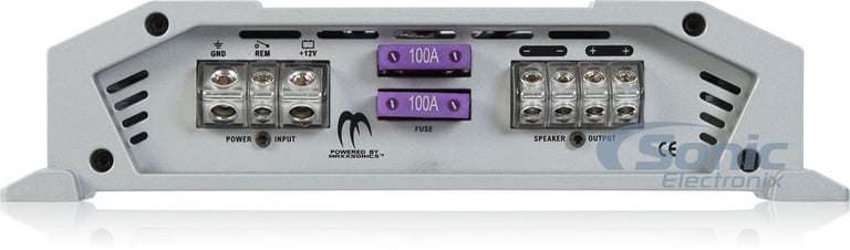 Hifonics X2200.1D + Complete 4 Gauge Amp Kit Image 5