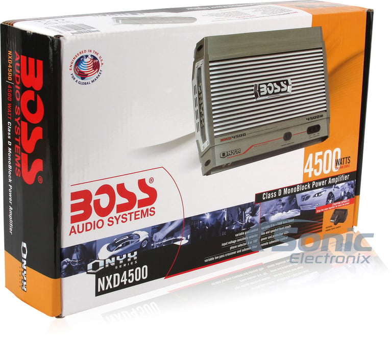 Boss NXD4500 + Complete 0 Gauge Amp Kit Image 9
